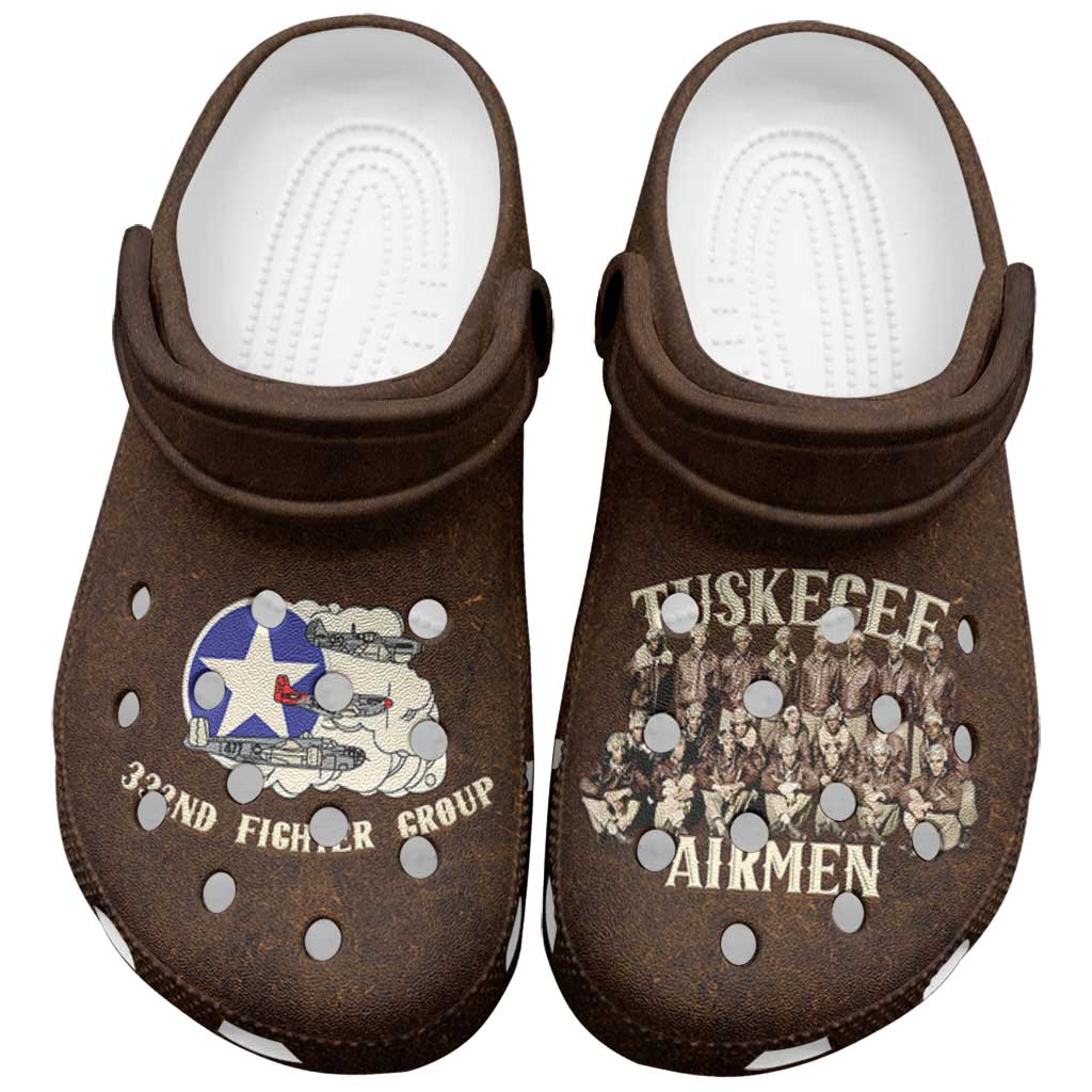 Merchidea Remembering Tuskegee Airmen Crocs Crocband Clogs Shoes Comfortable For Men Women and Kids