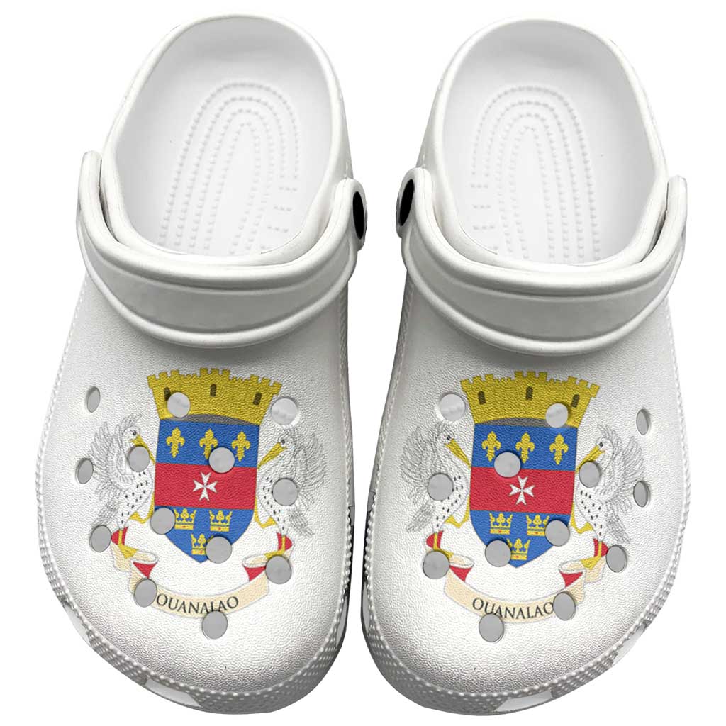 Merchidea Saint BarthÃ©lemy Flag Crocs Crocband Clogs Shoes Comfortable For Men Women and Kids
