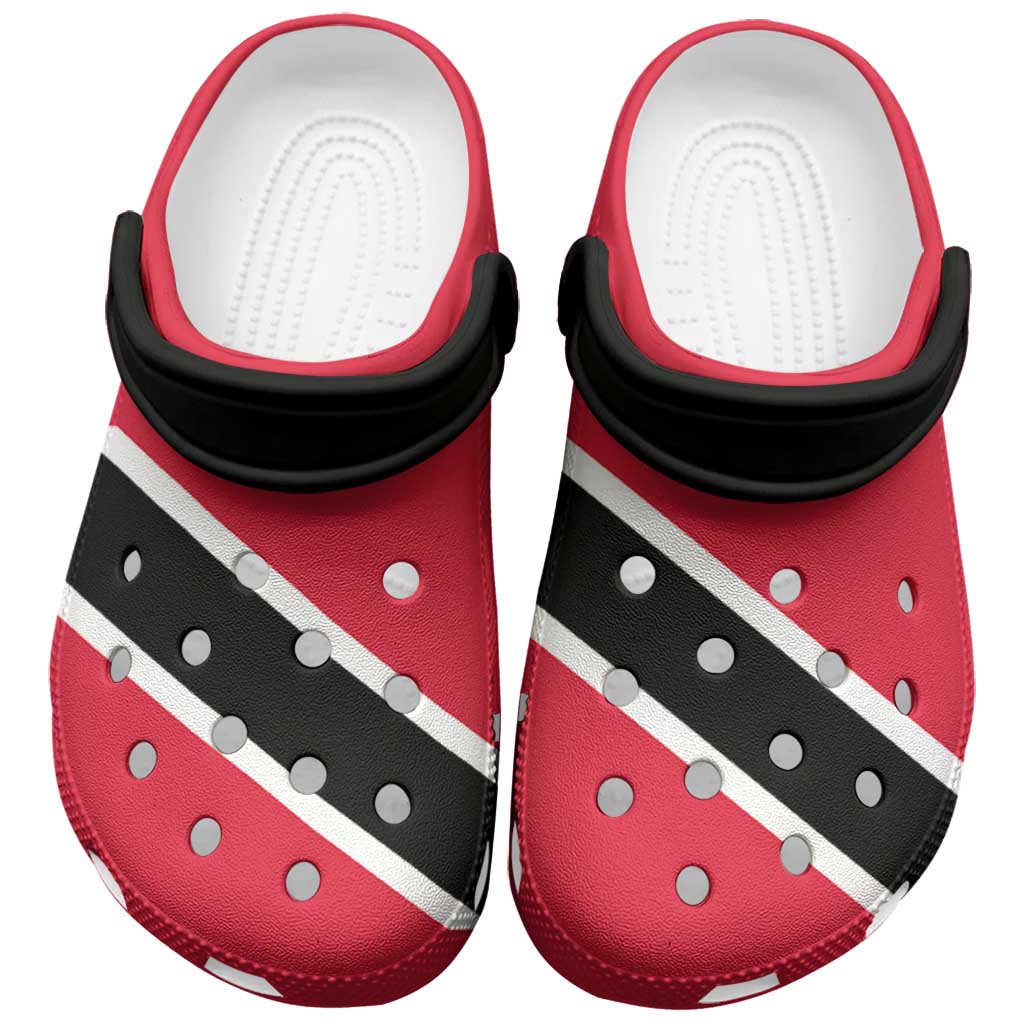 Merchidea Trinidad and Tobago Flag Crocs Crocband Clogs Shoes Comfortable For Men Women and Kids